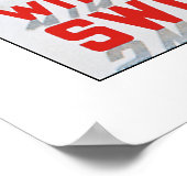 Poster Hiver en Suisse (Coin)