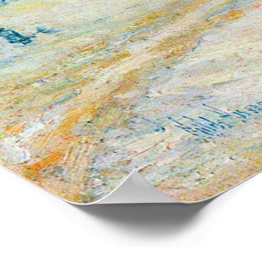 Poster Hiver en Union Carré par Frederick Childe Hassam (Coin)