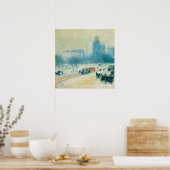 Poster Hiver en Union Carré par Frederick Childe Hassam (Cuisine)
