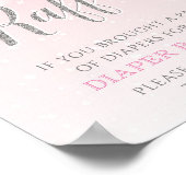 Poster Hiver Flamme de neige fille Baby shower Déchets Ra (Coin)