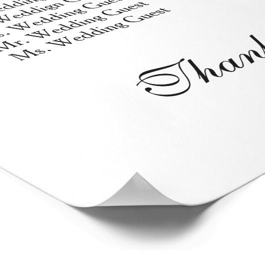 Poster Hiver Jours fériés Mariage Sièges Graphique (Coin)