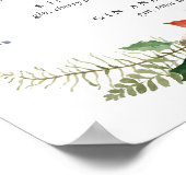 Poster Hiver mystique | Signature Menu Cocktail Signe (Coin)