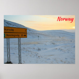 Poster hiver norvégien