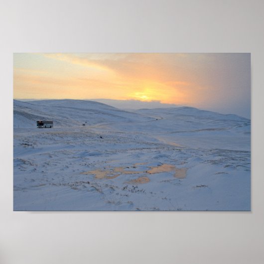 Poster hiver norvégien (Devant)