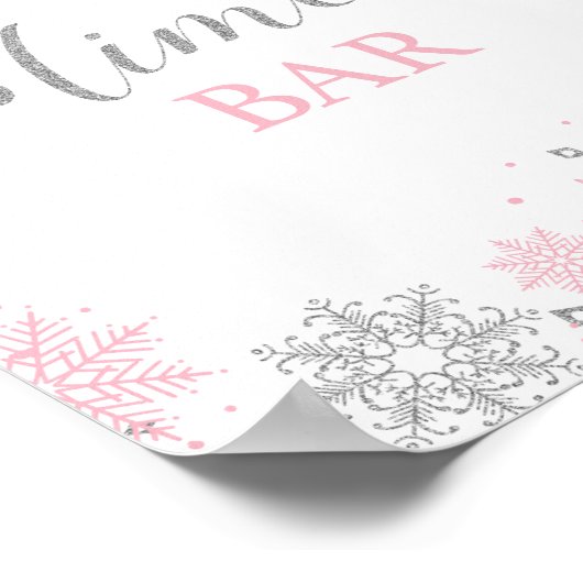 Poster Hiver Onederland Mimosa Bar (Coin)