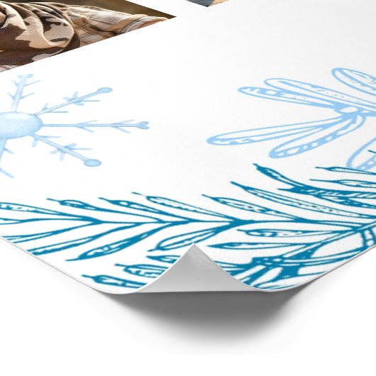 Poster Hiver Onederland Première année Photo Jalon Signal (Coin)