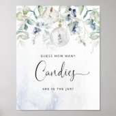 Poster Hiver sans sexe Devinez combien de bonbons (Devant)