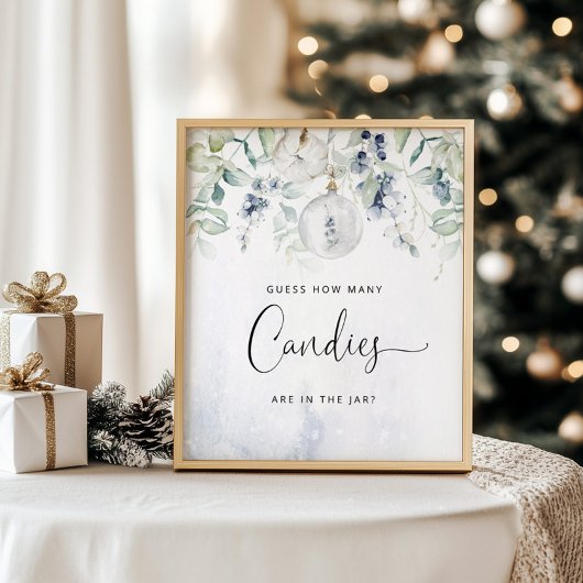 Poster Hiver sans sexe Devinez combien de bonbons