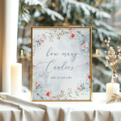 Poster Hiver sans sexe Devinez combien de bonbons