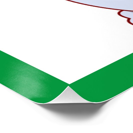 POSTER HIVER SNOWMAN (Coin)