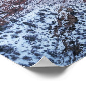 Poster Hiver sur la Rive Sud, Grand Canyon National (Coin)