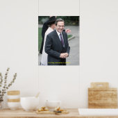 Poster HM King Constantine II de Grèce (Cuisine)