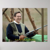 Poster HM King Constantine II de Grèce (Devant)