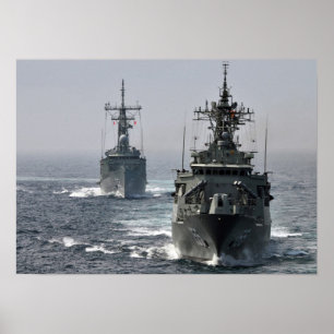 Poster HMAS Sydney HMAS Ballarat