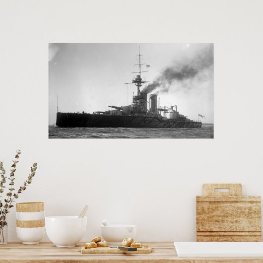 Poster HMS Audacieux (Cuisine)