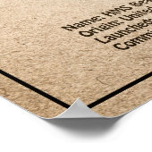 Poster HMS Beagle grand navire - plan d'expédition SD (Coin)