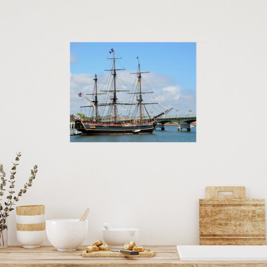 POSTER HMS BOUNTY (Cuisine)