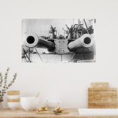 Poster HMS Dreadnough (Cuisine)