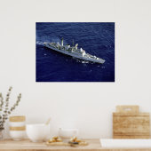 Poster HMS Glasgow (D-88) (Cuisine)