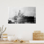 Poster HMS Ramillies (Cuisine)