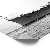 Poster HMS Renown - Vintage Nautical Battlecruiser (Coin)