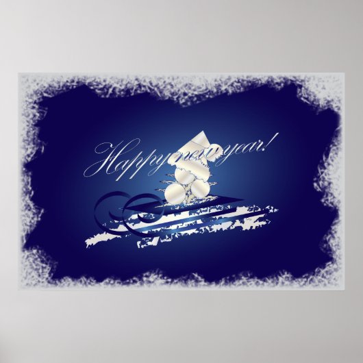 Poster HNY sled (Devant)