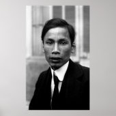 Poster Ho Chi Minh Nguyen Ai Quoc Portrait 1921 (Devant)