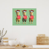 Poster Ho Ho Ho Piglets (Cuisine)