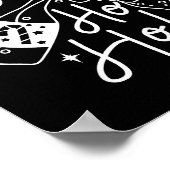 Poster Ho Ho Ho Prosecco Christmas Tee Funny Wine Lover H (Coin)