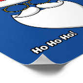 Poster Ho Ho Ho Santa Claus (Coin)