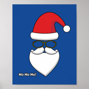 Poster Ho Ho Ho Santa Claus
