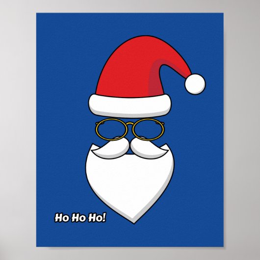 Poster Ho Ho Ho Santa Claus (Devant)