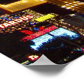 Poster Ho Ho Las Vegas Marquee Imprimer (Coin)