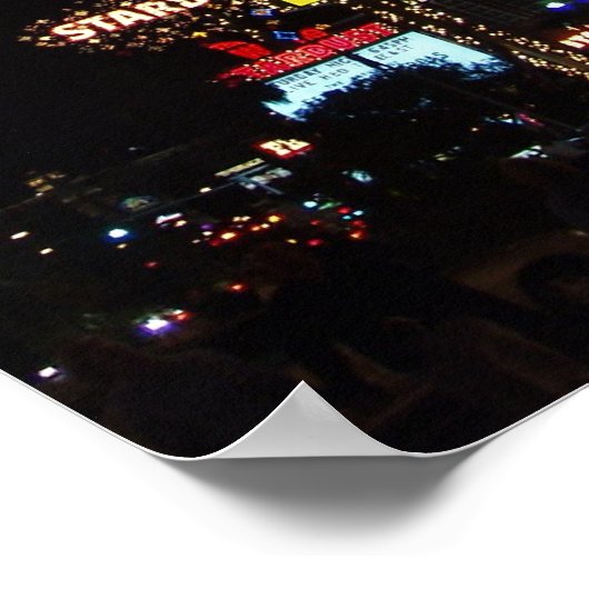Poster Ho Las Vegas Ouest Imprimer l'affiche (Coin)