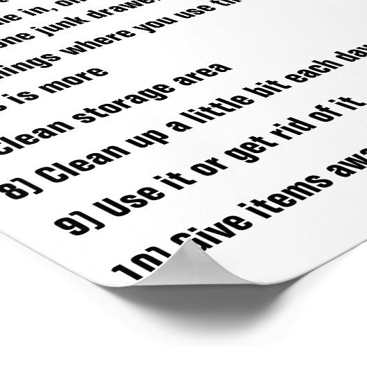 POSTER HOARDERS DIX COMMANDEMENTS (Coin)