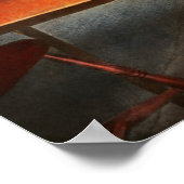 Poster Hobby - Piscine - Le club de billard 1915 (Coin)