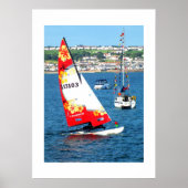Poster Hobie cat, Jersey (Devant)