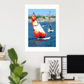 Poster Hobie cat, Jersey (Bureau à domicile)
