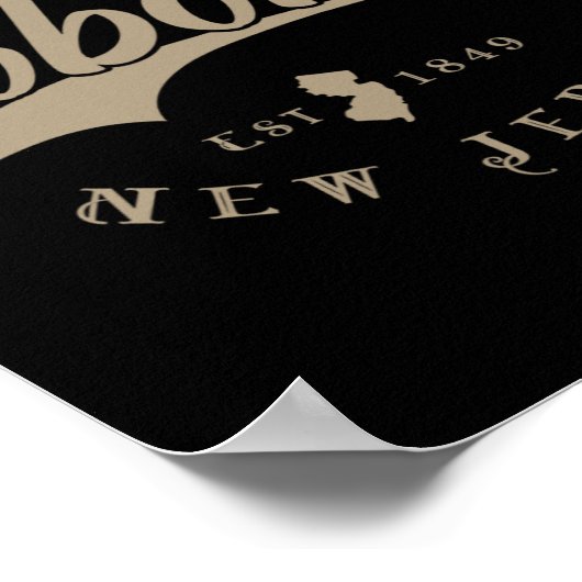 Poster Hoboken New Jersey (Coin)