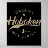 Poster Hoboken New Jersey (Devant)