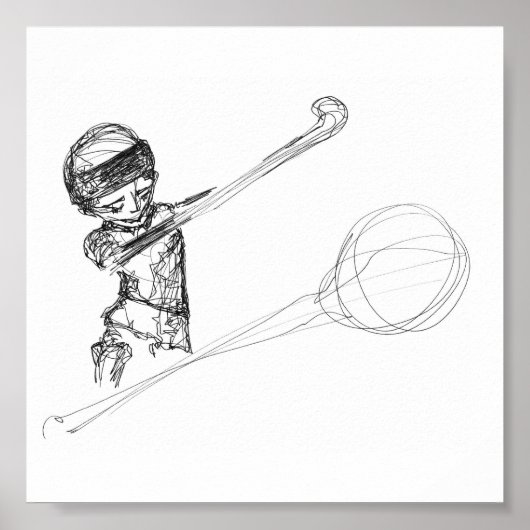 Poster Hockey (Devant)