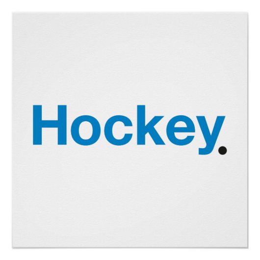 Poster Hockey (Devant)