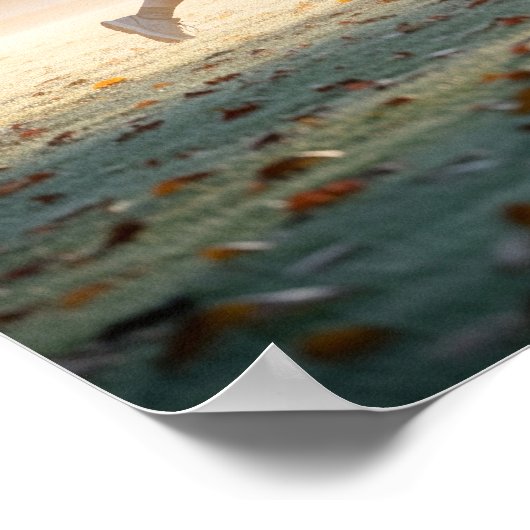 Poster Hockey de campagne d'automne (Coin)