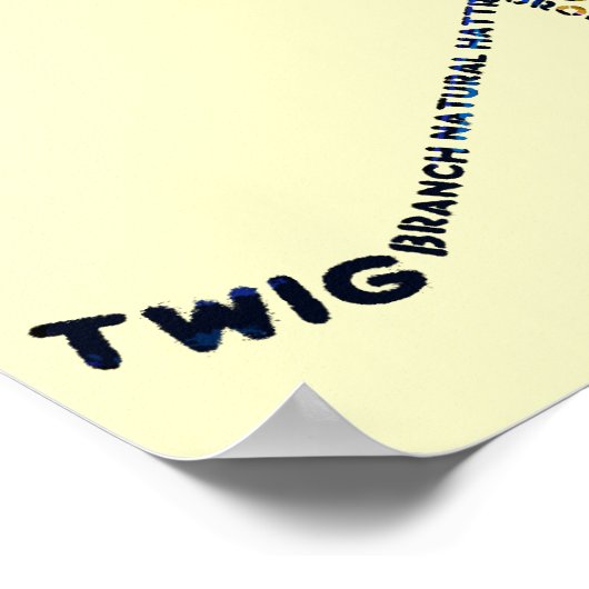 Poster Hockey Player Typography (Coin)