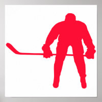 Hockey rouge écarlate
