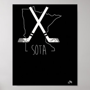 Poster Hockey Sota Minnesota