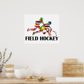 Poster Hockey sur gazon (Cuisine)