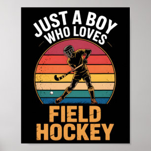 Poster Hockey sur gazon garçons _1 