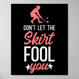 Poster Hockey sur gazon Ne vous laissez pas tromper par l