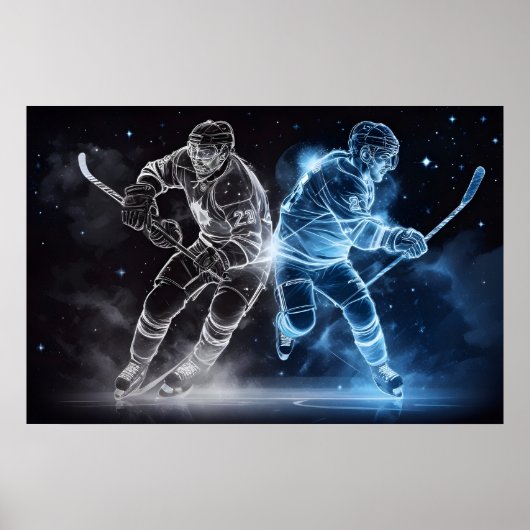 Poster Hockey sur glace (Devant)